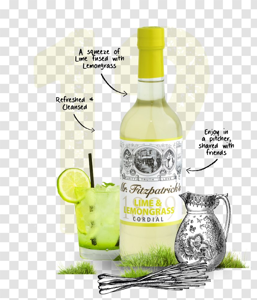 Liqueur Limeade Squash Vodka Tonic - Citric Acid - Lime Transparent PNG