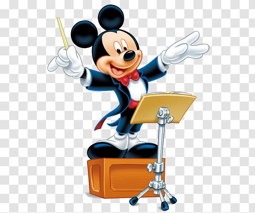 Mickey Mouse Minnie Donald Duck Conductor The Walt Disney Company - Watercolor - Carrossel Encantado Transparent PNG