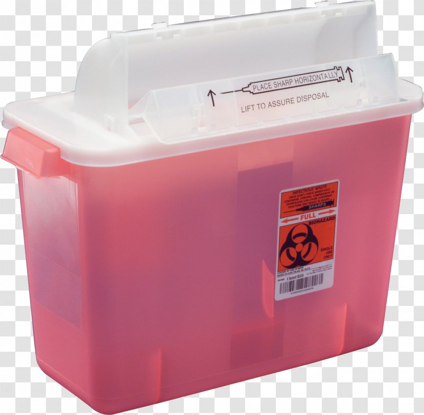 Kendall Healthcare Sharpstar In-Room Sharps Container With Counter Balanced Lid Product Plastic - Tortuous Transparent PNG