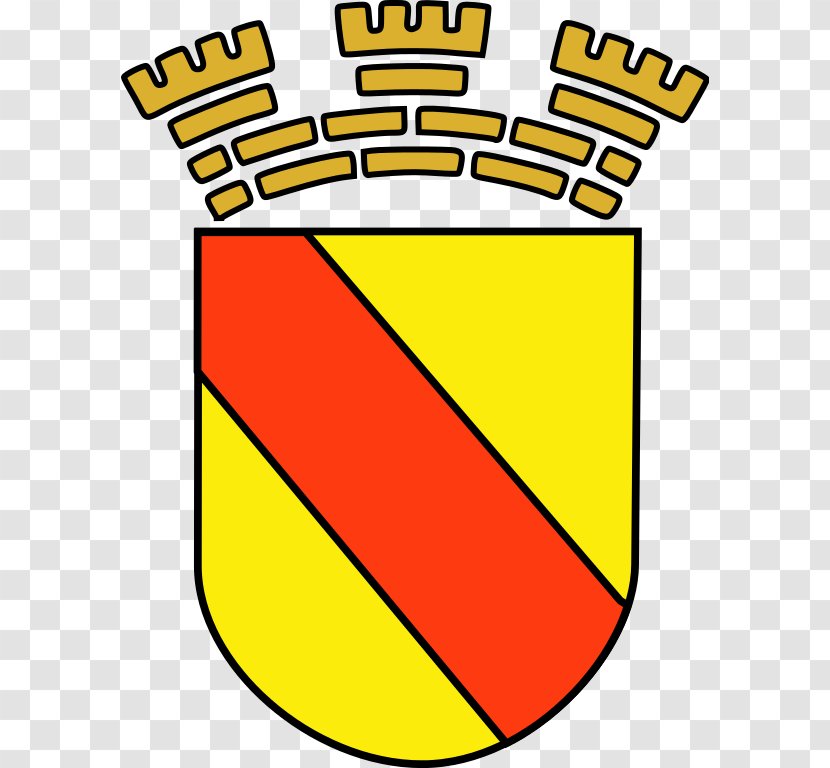 Baden-Baden Grand Duchy Of Baden Coat Arms Odenwald City - Yellow Transparent PNG