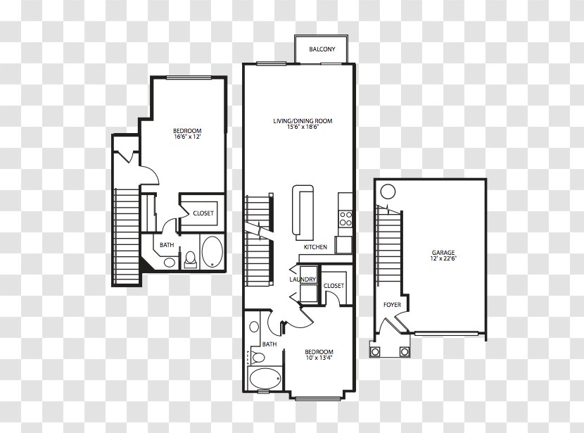 Floor Plan Product Design Line - Area - Copy The Transparent PNG