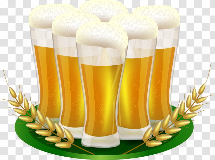 Beer Glasses Lager Alcoholic Drink - Glass Transparent PNG