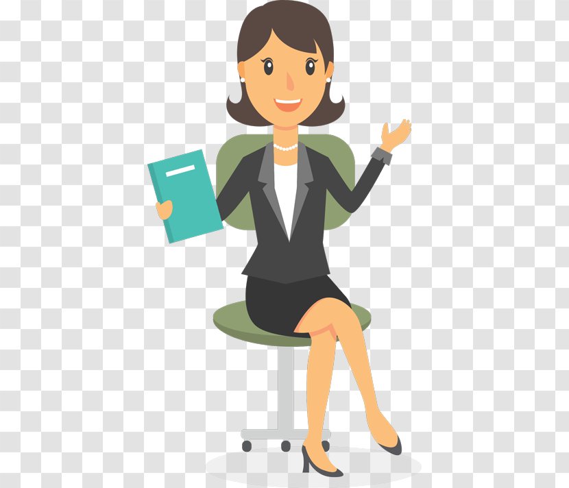 Business Woman Clip Art - Joint Transparent PNG