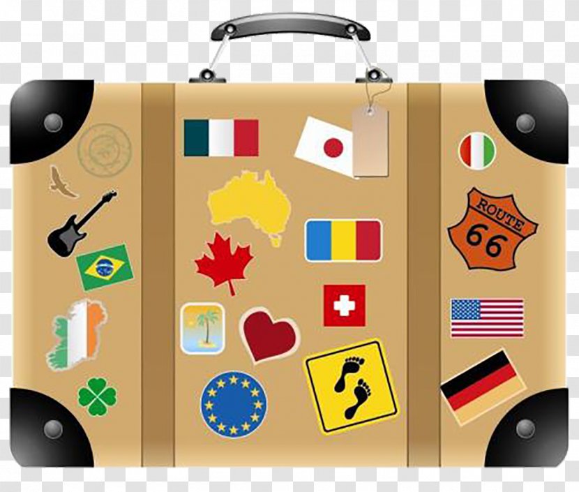 Suitcase Baggage Royalty-free Stock Photography - Drawing - Vector Luggage Transparent PNG