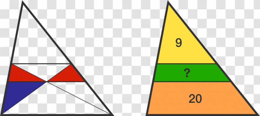 Right Triangle Geometry Area - Similarity Transparent PNG