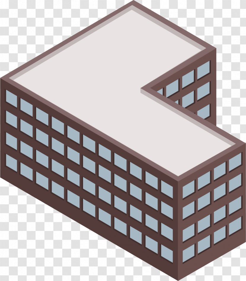 Building Red - L Shape Ancient Transparent PNG