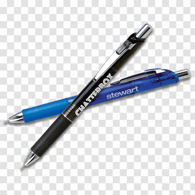 Ballpoint Pen Pentel EnerGel Liquid Gel PEN Deluxe RTX - Needle Lead Transparent PNG