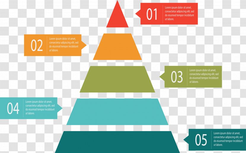 Diagram Chart Arrow - Cone - Word Description Pyramid Transparent PNG