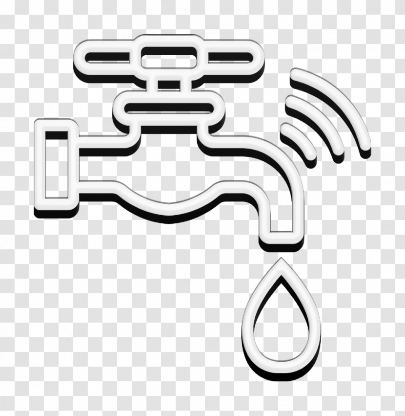 Internet Of Things Icon Water Icon Faucet Icon Transparent PNG