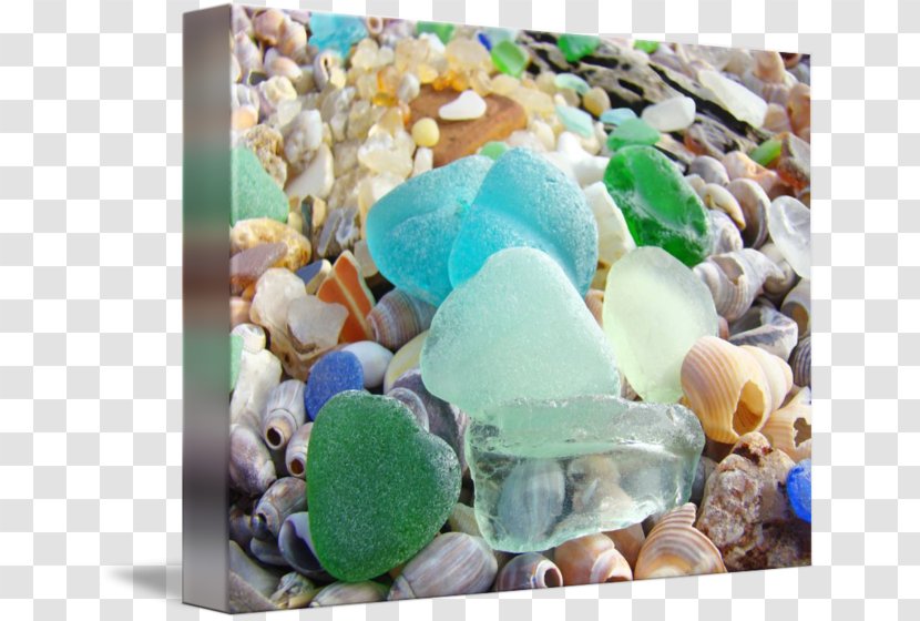 Glass Beach Sea - Mineral Transparent PNG