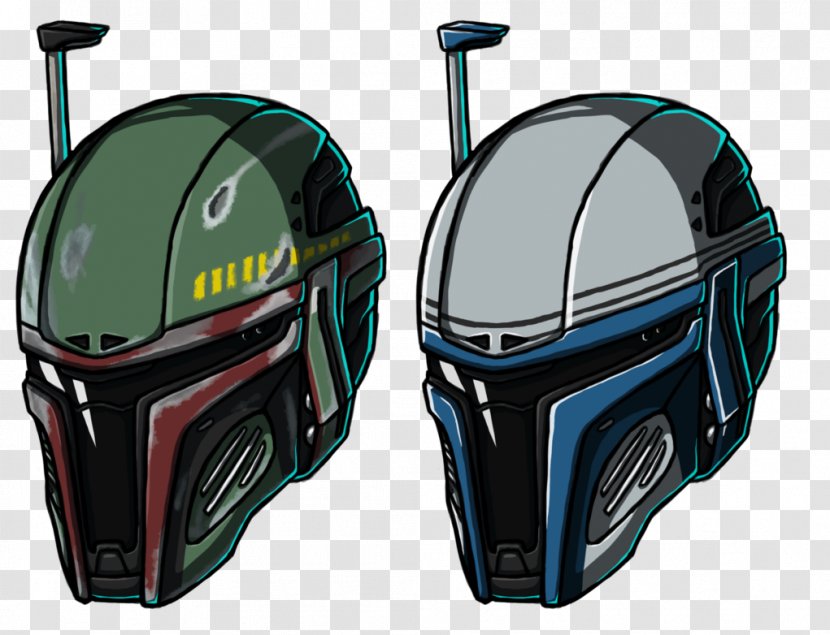 Boba Fett Clone Trooper Motorcycle Helmets Star Wars Mandalorian - Headgear - Halo Transparent PNG