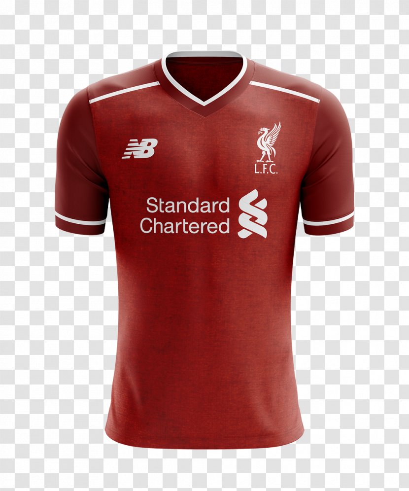 Liverpool F.C. T-shirt Anfield UEFA Champions League Kit - Tshirt Transparent PNG