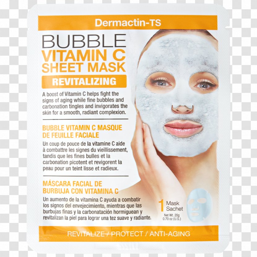 Oxygen Mask Vitamin C Effervescent Tablet - Lip Transparent PNG