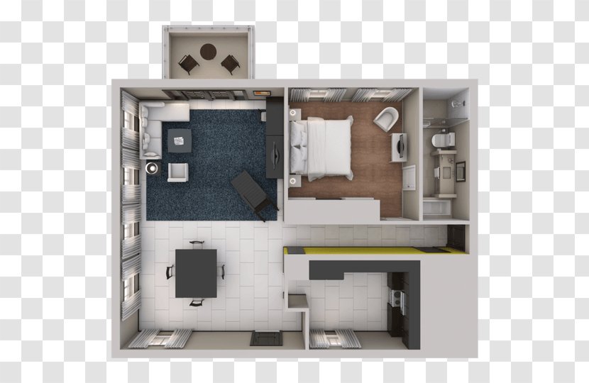 Boca Raton Resort Bungalow House Plan Floor - Living Room Transparent PNG