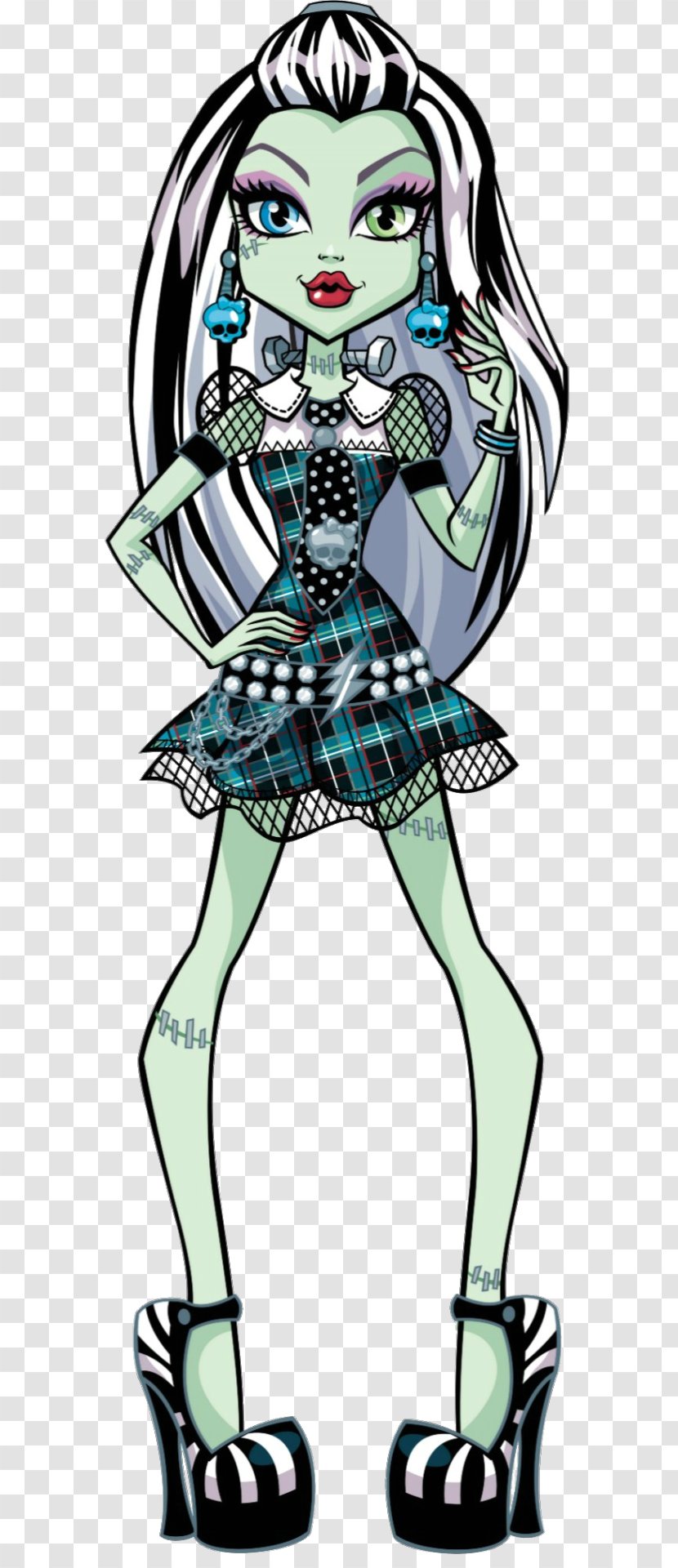 Frankie Stein Frankenstein's Monster High Character - Doll Transparent PNG