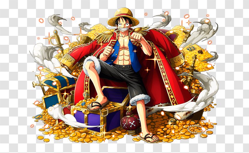 Monkey D. Luffy One Piece Treasure Cruise Shanks Portgas Ace - Frame Transparent PNG
