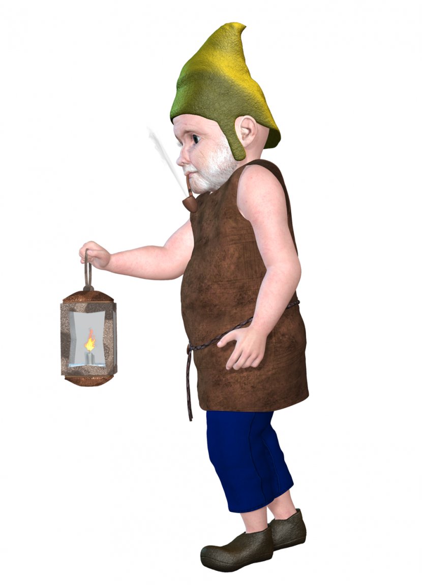 Garden Gnome Dwarf Elf Gulls Transparent PNG