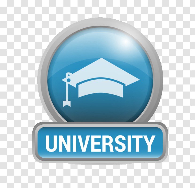 Logo University Campus - Blue - Flag Transparent PNG