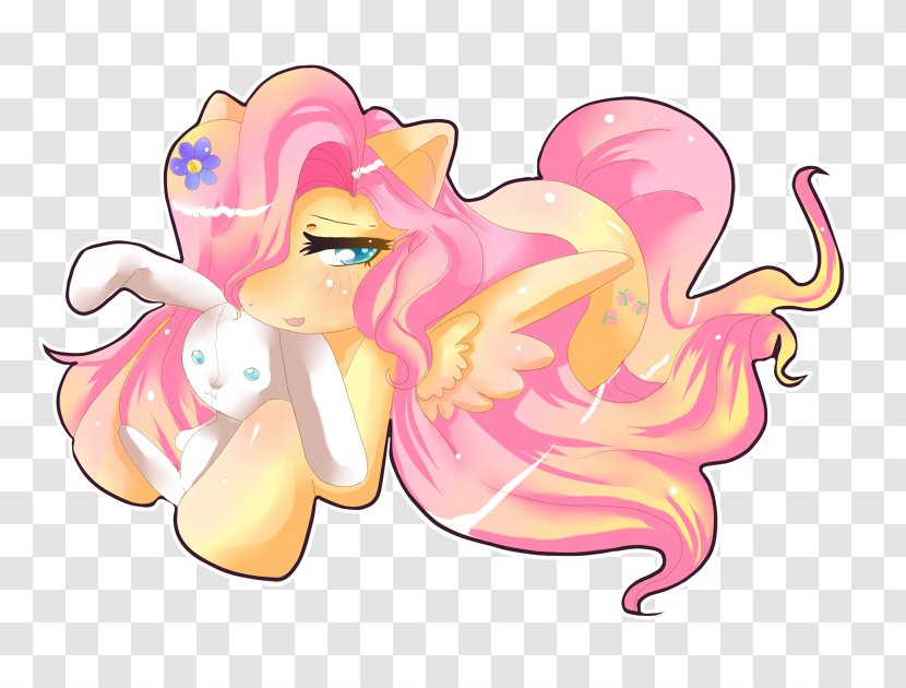 Fluttershy Pony DeviantArt Cuteness - Rainbow Night Transparent PNG