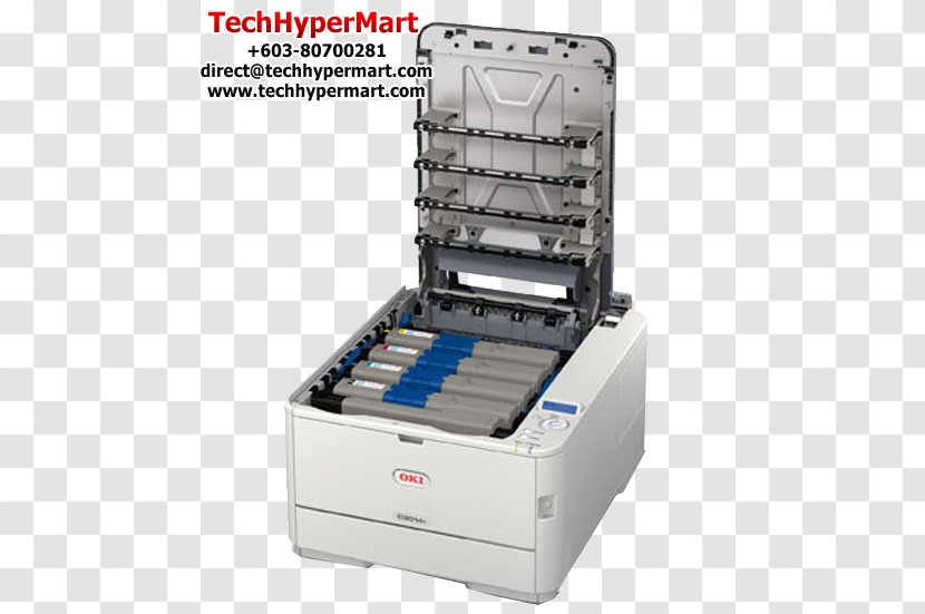 Laser Printing LED Printer Oki Electric Industry OKI C511 - Machine - Prin Ready Transparent PNG
