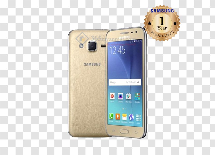 Samsung Galaxy J2 Prime Telephone 4G - Smartphone Transparent PNG
