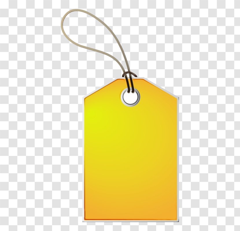 Product Design Yellow Rectangle - Orange - Material Property Transparent PNG