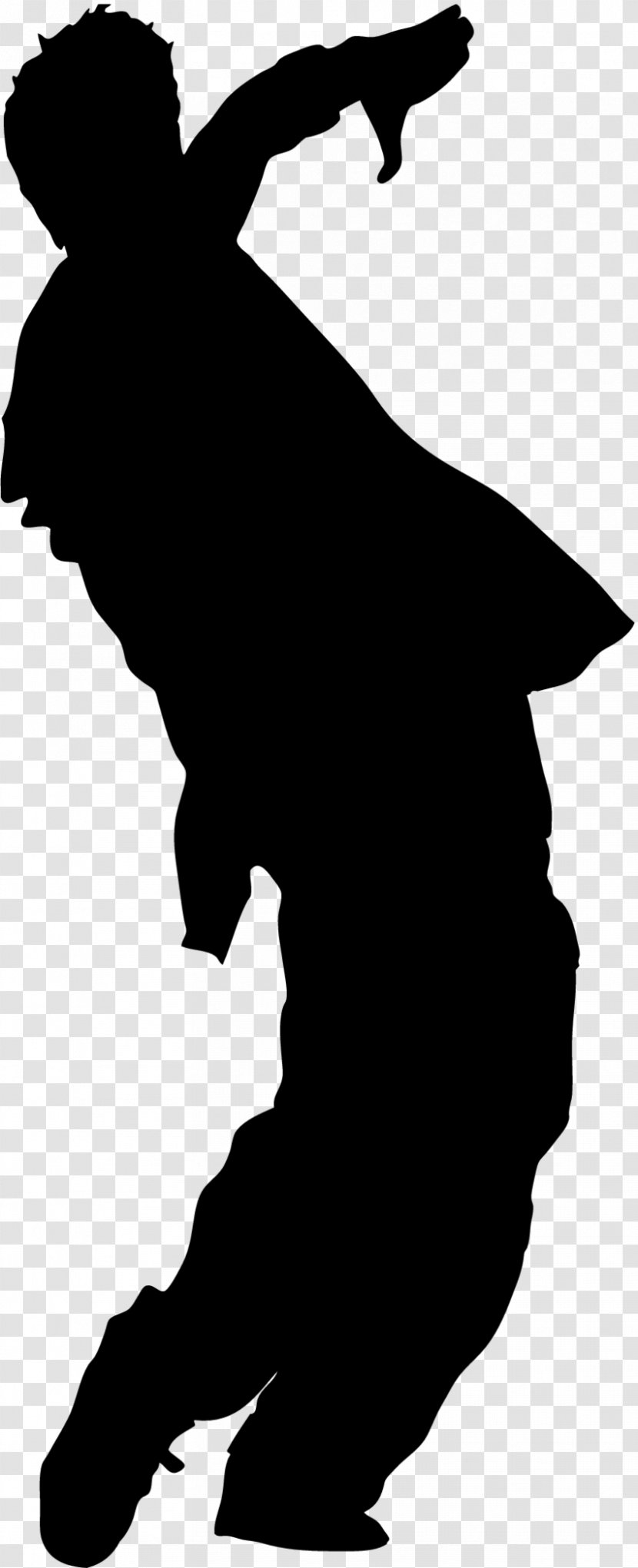 Silhouette Character White Fiction Clip Art - Man Transparent PNG