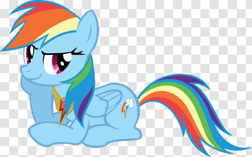 Rainbow Dash Pony Princess Luna Equestria Character - Flower Transparent PNG