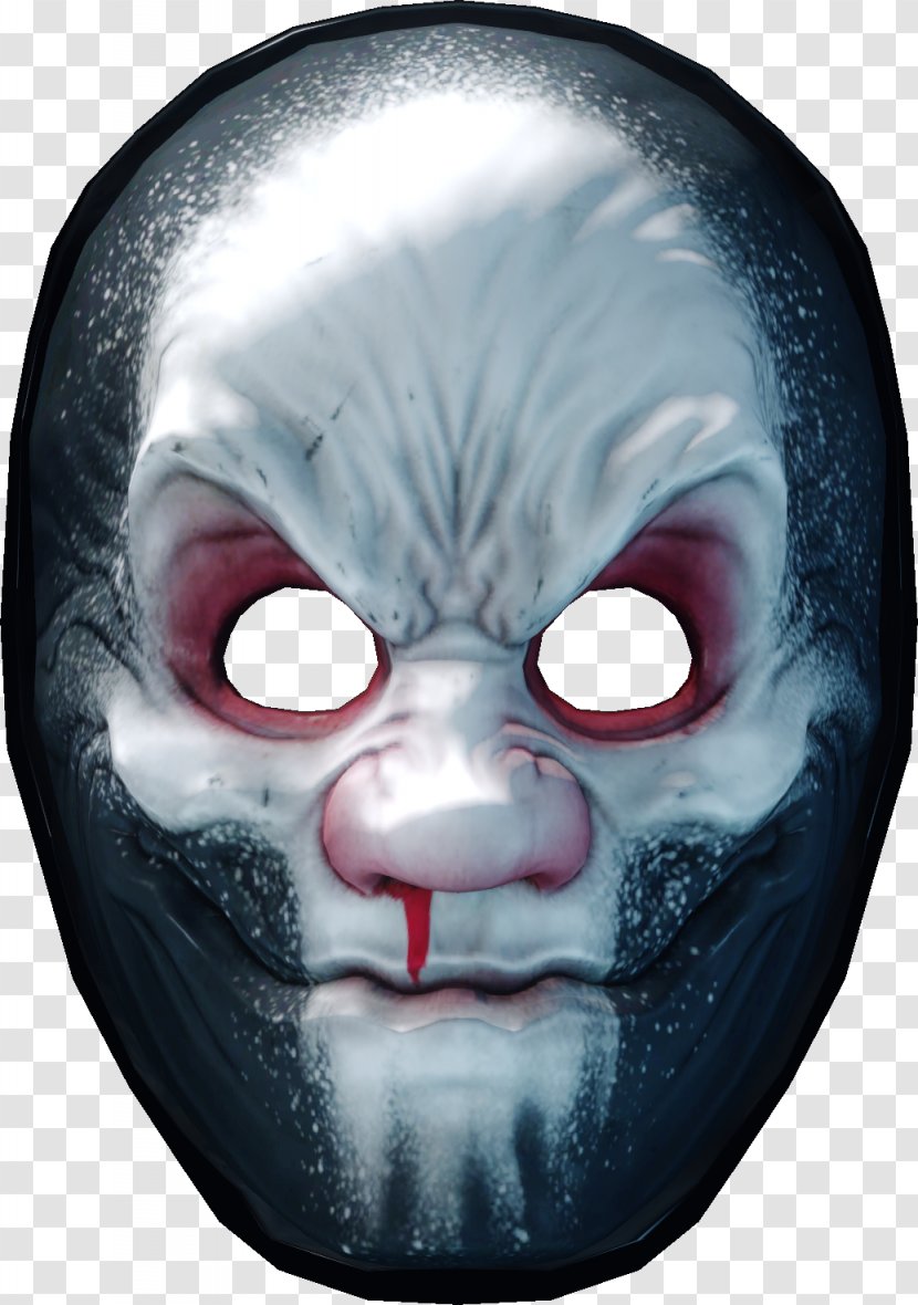 Payday 2 Mask Overkill Software Overkill's The Walking Dead Starbreeze Studios - Character - *2* Transparent PNG