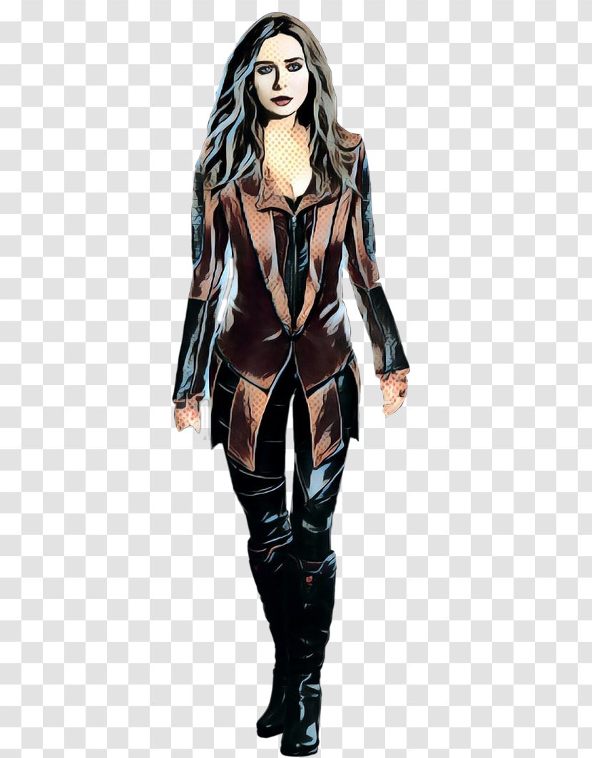Elizabeth Olsen Wanda Maximoff Avengers: Age Of Ultron Costume Quicksilver - Fictional Character - Fashion Model Transparent PNG