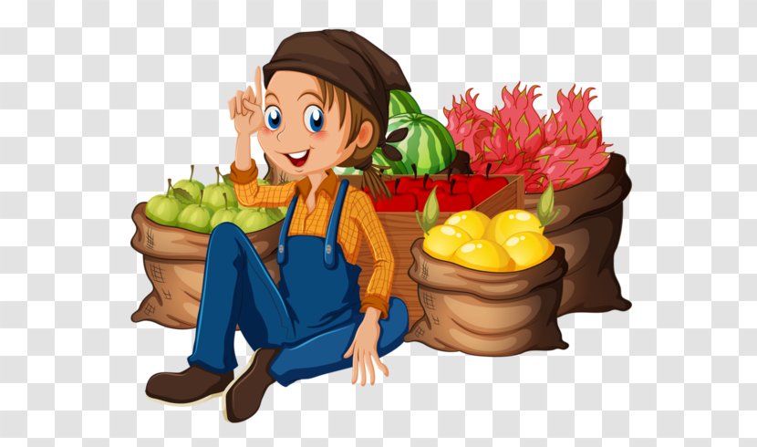 Farmer Agriculture - Fictional Character - Art Transparent PNG