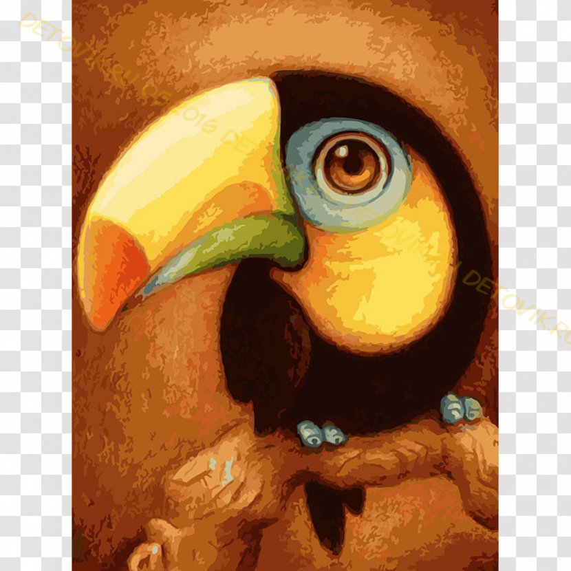 Painting Toucan Drawing Art Canvas - Beak Transparent PNG