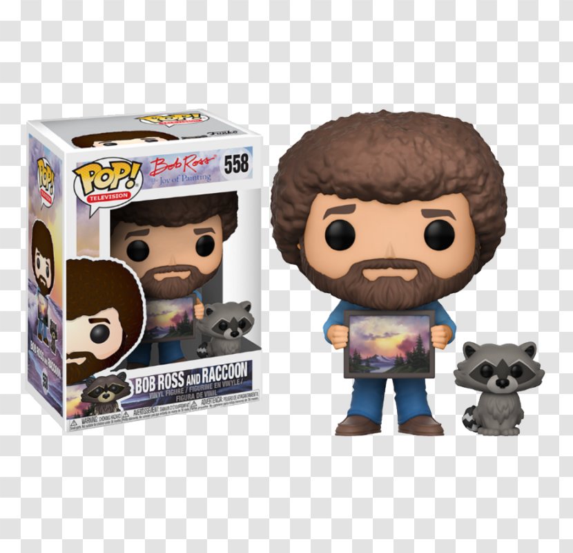 More Of The Joy Painting Funko Pop Television Bob Ross Collectible Figure Collectable - Figurine Transparent PNG