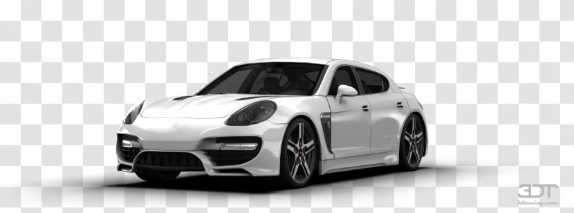 Porsche Panamera Sports Car Alloy Wheel - Automotive Design Transparent PNG