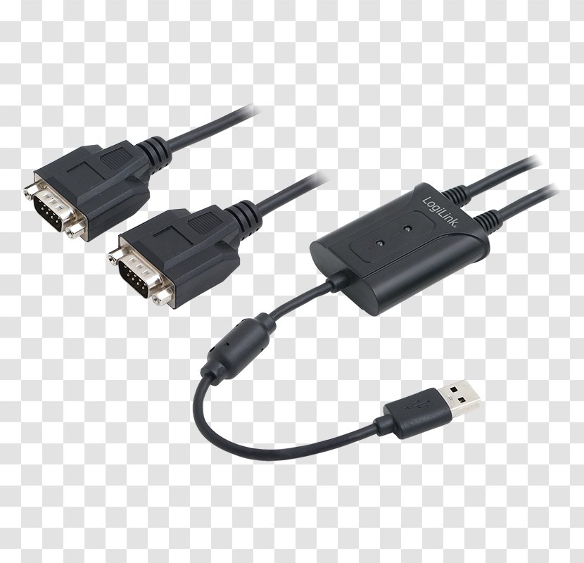 Serial Port RS-232 USB Adapter - Computer Transparent PNG