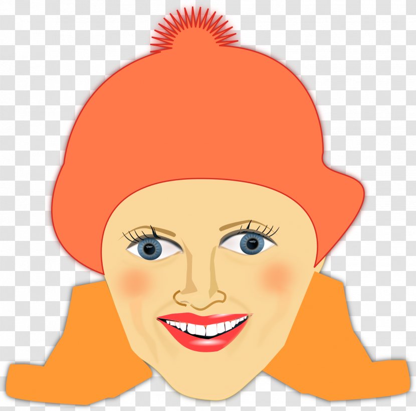 Woman Smile Clip Art - Face Transparent PNG