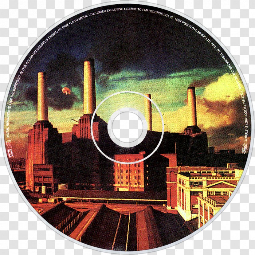 Battersea Power Station Animals Pink Floyd More Phonograph Record - Tree - Pinkfloyd Transparent PNG