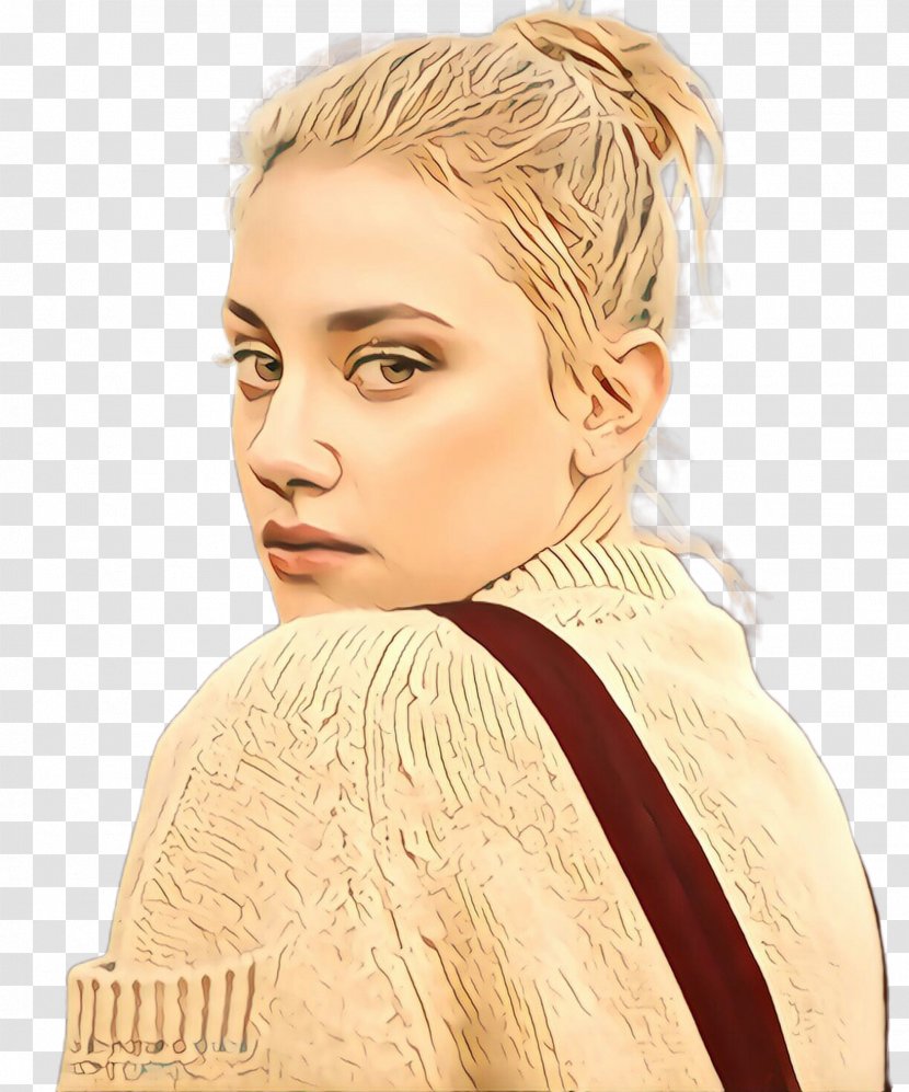 Hair Face Hairstyle Chin Forehead - Cartoon - Coloring Cheek Transparent PNG