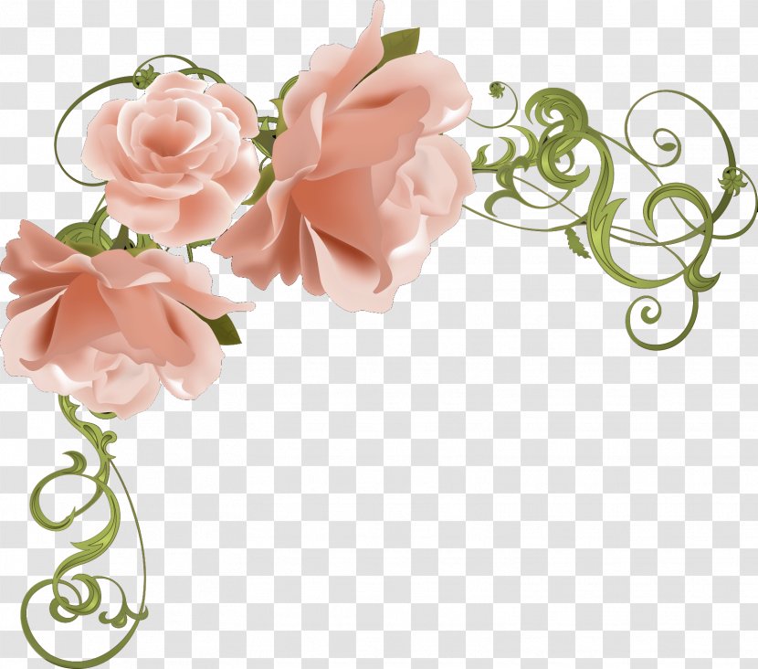 Cut Flowers Rose Floral Design - Garden Roses - FLORES Transparent PNG
