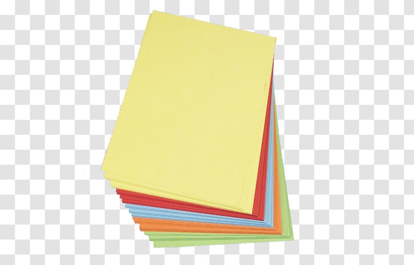 Construction Paper Art Craft Stationery - Material - Yellow Transparent PNG