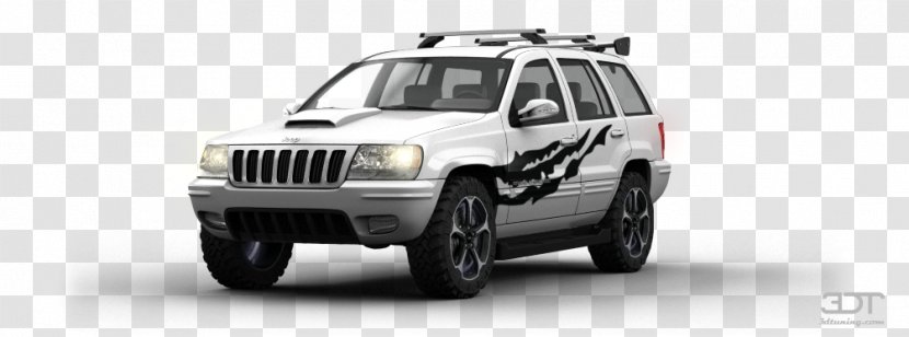 Tire Compact Sport Utility Vehicle Car Jeep - Bumper - Cherokee 2001 Transparent PNG