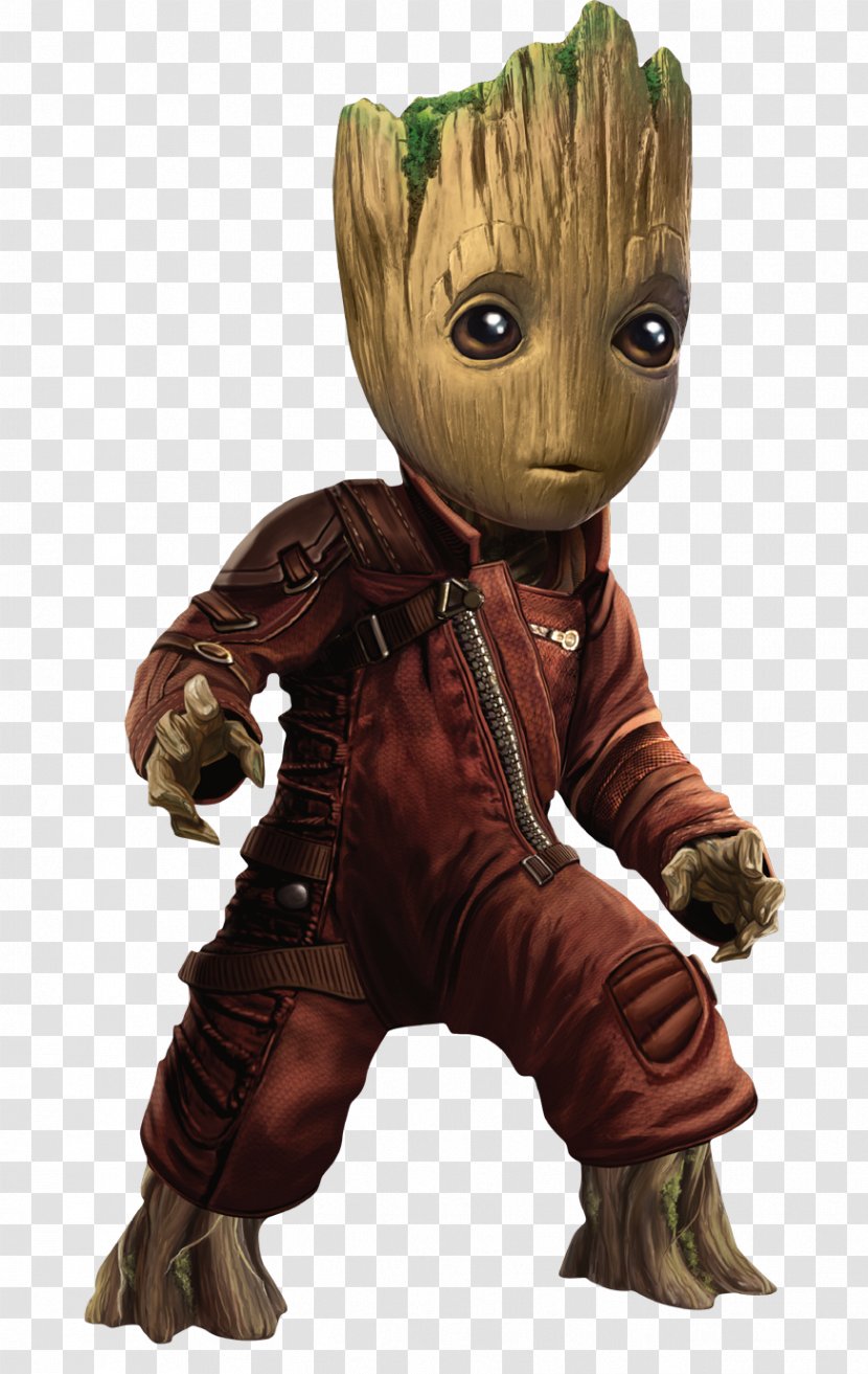 Baby Groot Guardians Of The Galaxy Vol. 2 Rocket Raccoon Drax Destroyer - Action Figure Transparent PNG