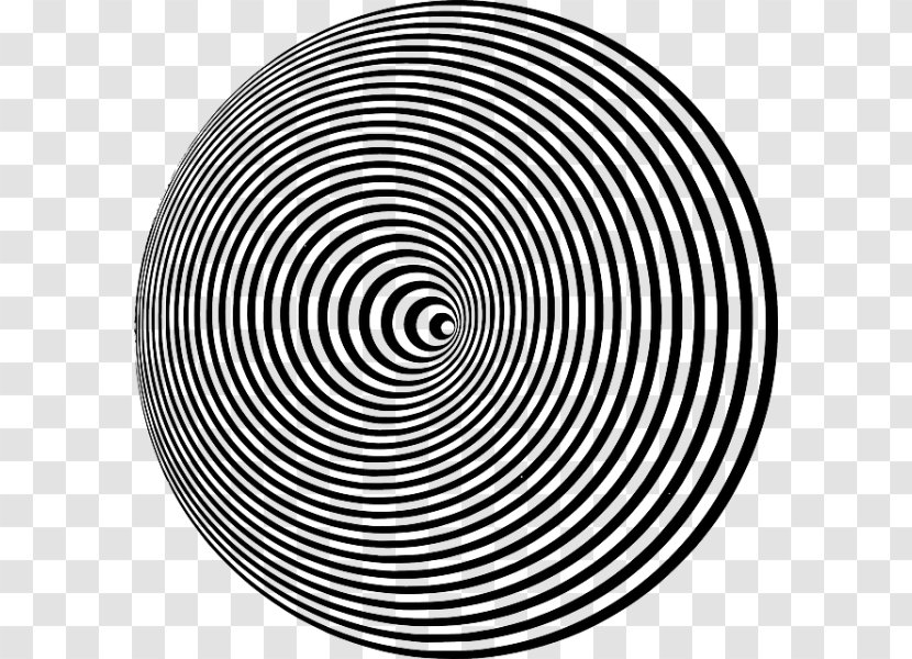 Black And White Circle - Monochrome Photography Transparent PNG