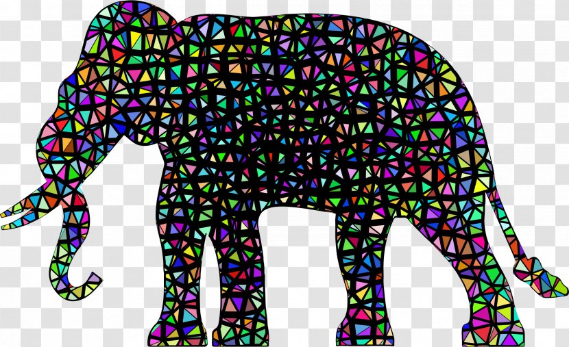 Silhouette Elephant Clip Art - Asian - Elephants Transparent PNG