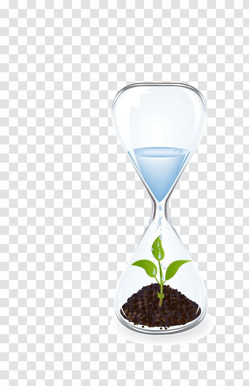 Clock Glass Stock Photography - Royaltyfree - Hourglass Transparent PNG