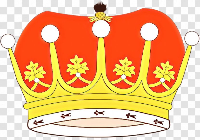Crown Drawing - Yellow - Clothing Accessories Transparent PNG