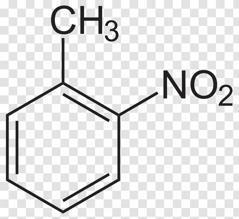 O-Toluidine 2-Nitrotoluene Mononitrotoluene Cresol - Black And White Transparent PNG