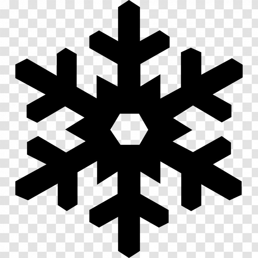 Snowflake Silhouette Clip Art Transparent PNG