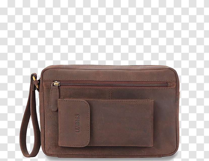 Leather Handbag Brown Water Buffalo Messenger Bags - Nutmeg - Bag Transparent PNG