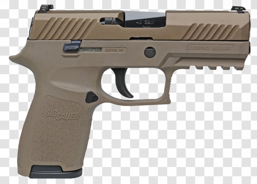 SIG Sauer P320 .45 ACP Sig Holding Pistol - Gun Barrel Transparent PNG